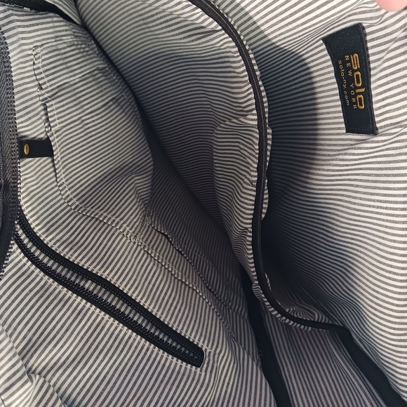 Solo New York Hybrid Tote Backpack Luggage Strap Laptop Travel NWOT School main image 5